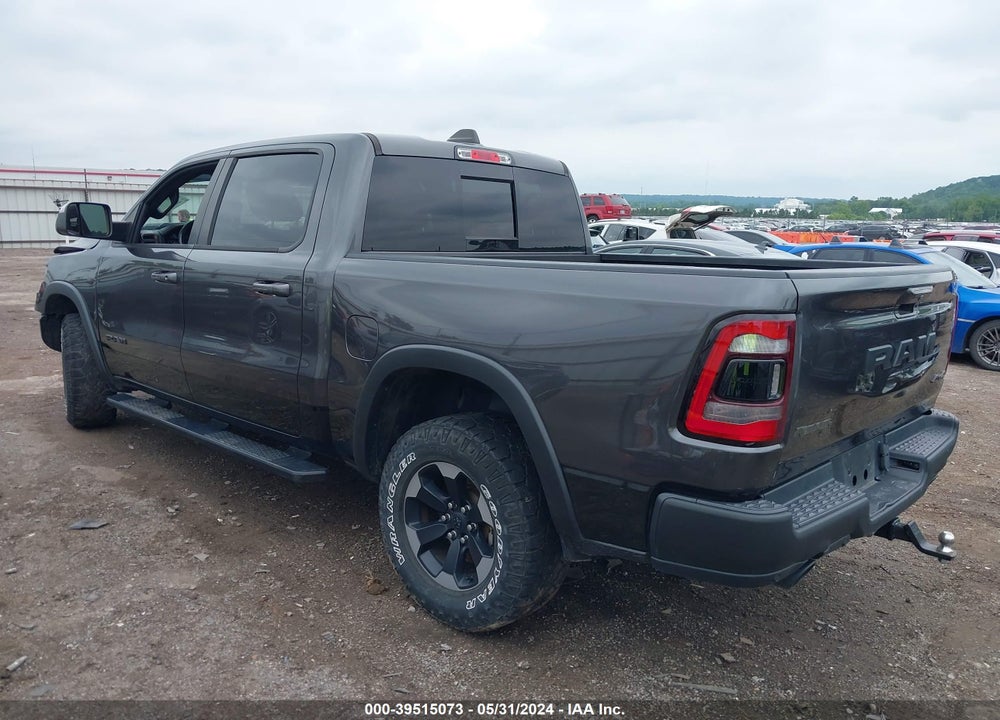 2019 RAM 1500 REBEL 4X4 5'7 BOX VIN: 1C6SRFLT3KN671179