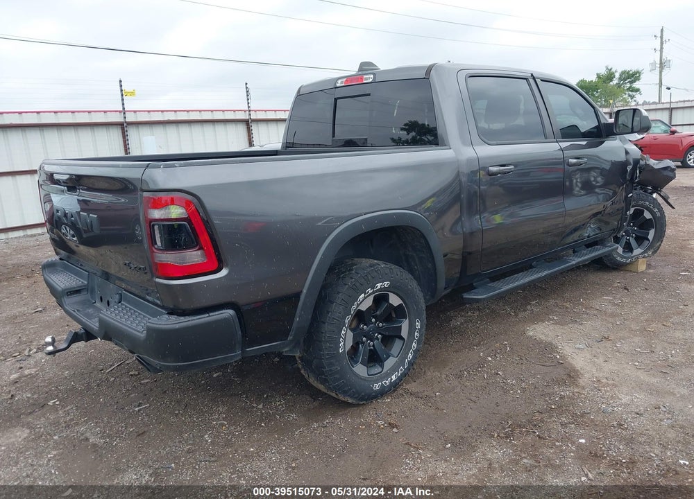 2019 RAM 1500 REBEL 4X4 5'7 BOX VIN: 1C6SRFLT3KN671179