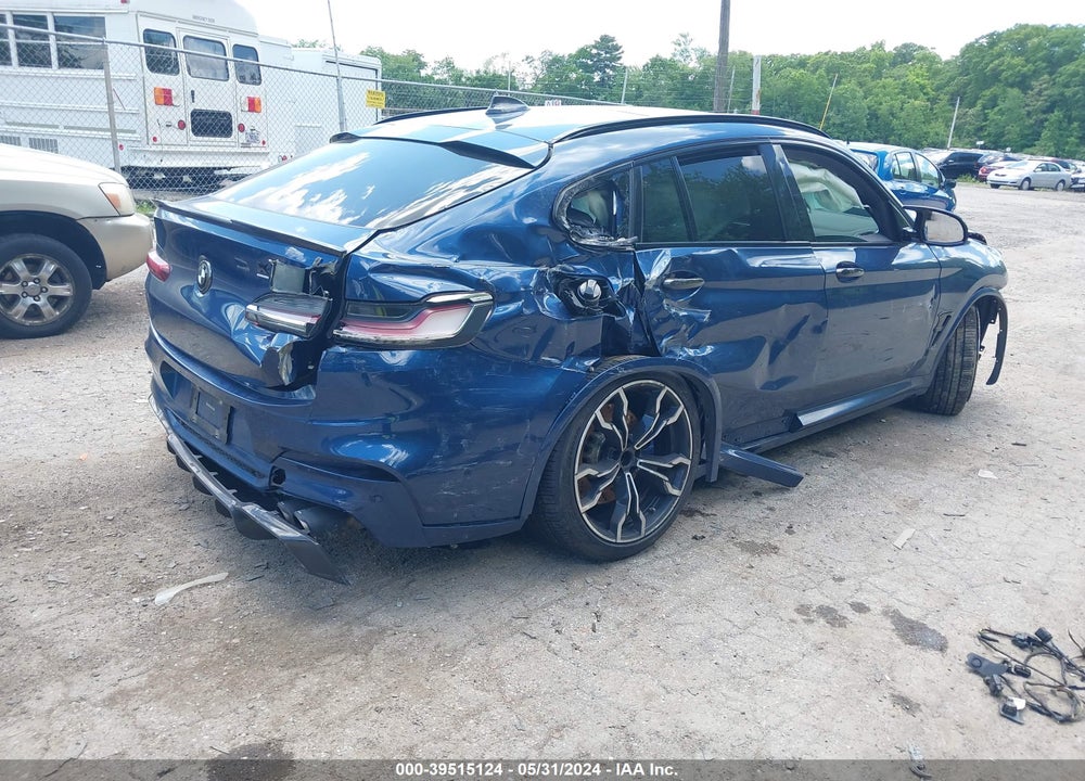 2020 BMW X4 M COMPETITION VIN: 5YMUJ0C01L9B58495