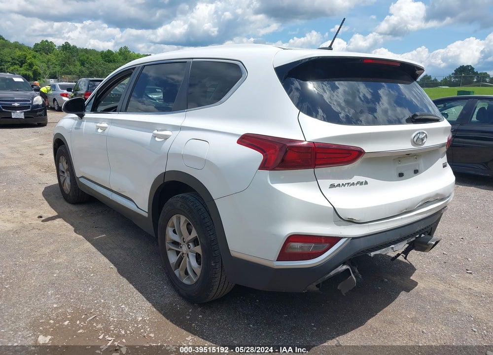 2019 HYUNDAI SANTA FE SE VIN: 5NMS23AD4KH076653