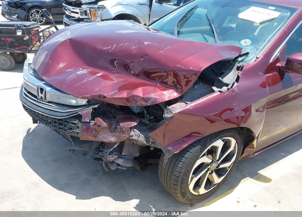 2016 HONDA ACCORD EX-L VIN: 1HGCR2F82GA018954