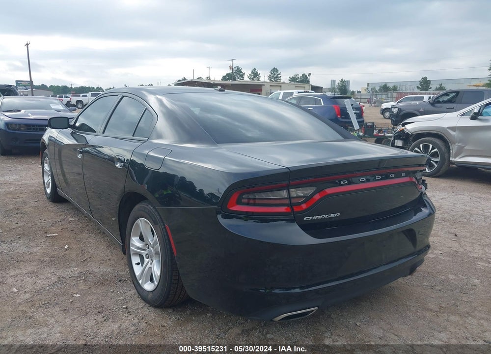 2020 DODGE CHARGER SXT RWD VIN: 2C3CDXBG2LH207367