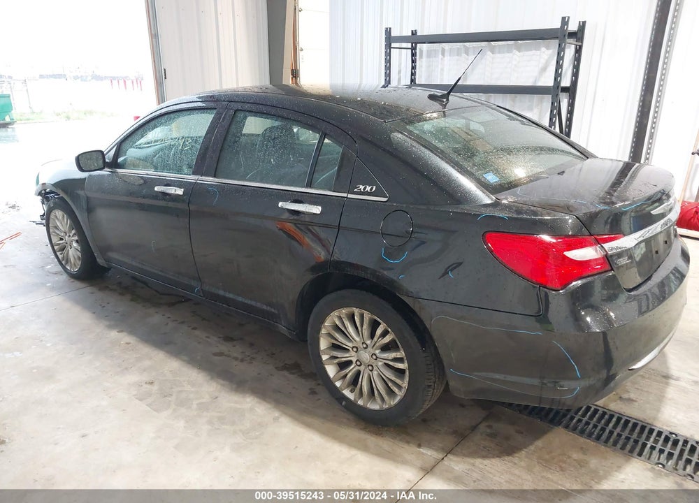 2011 CHRYSLER 200 LIMITED VIN: 1C3BC2FG0BN518023