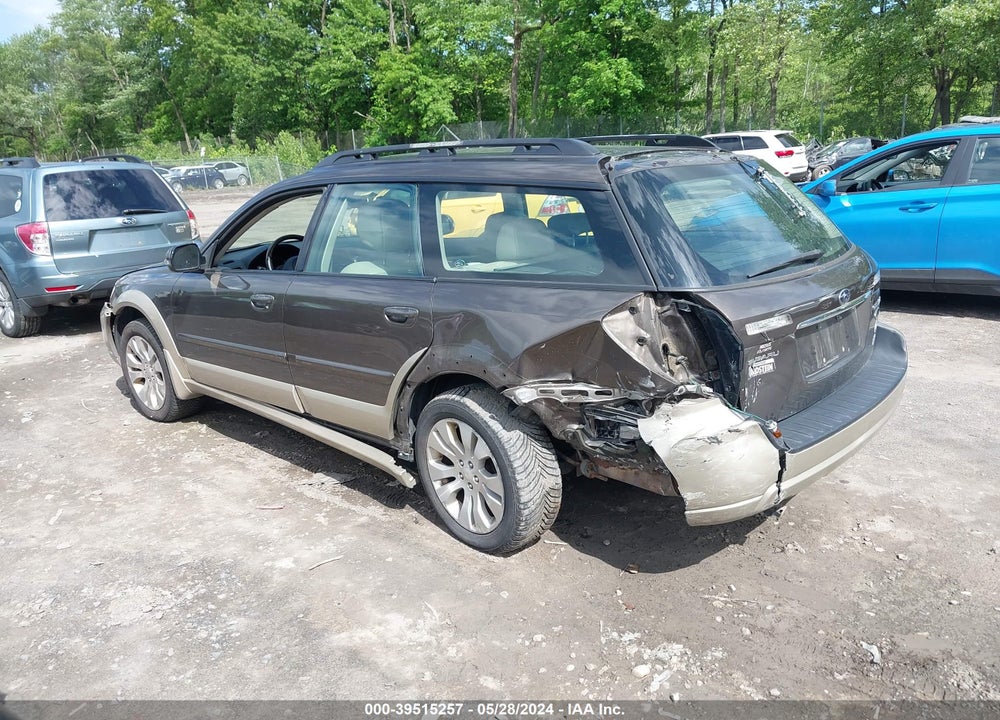 2008 SUBARU OUTBACK 3.0R L.L. BEAN EDITION VIN: 4S4BP86C384342966