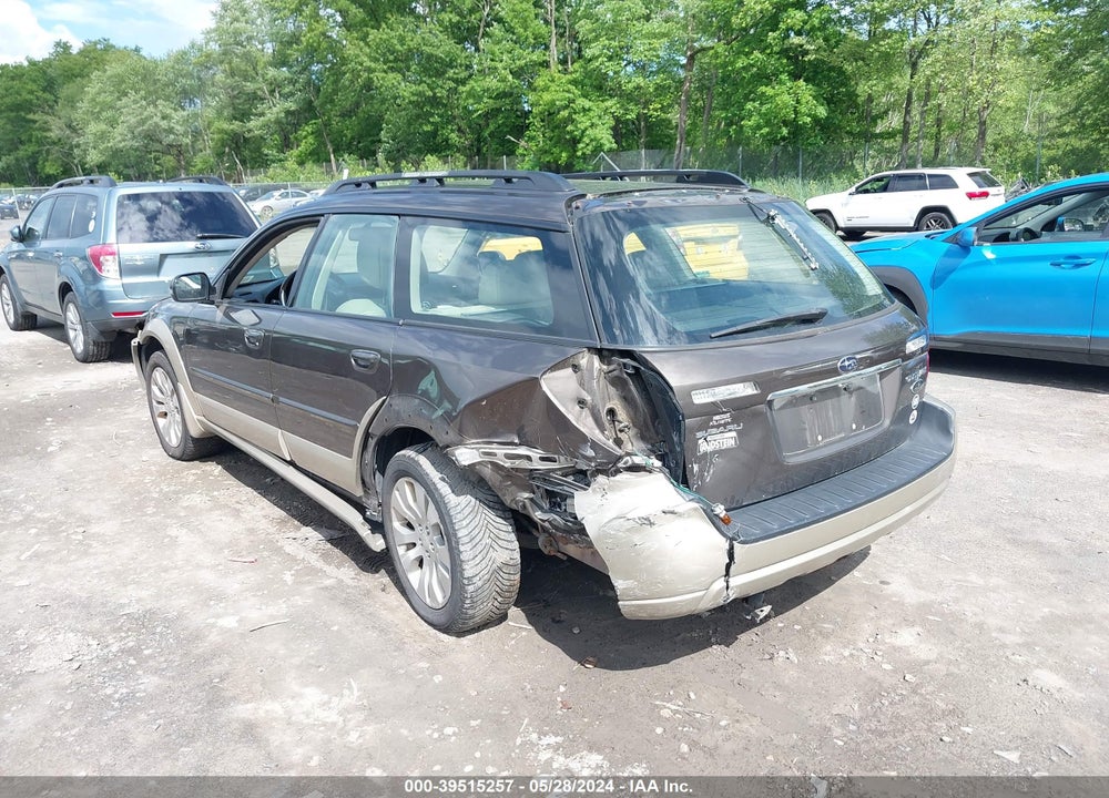 2008 SUBARU OUTBACK 3.0R L.L. BEAN EDITION VIN: 4S4BP86C384342966