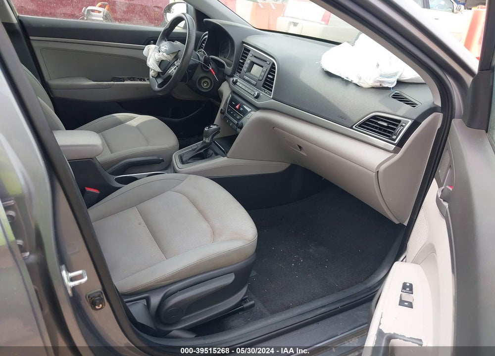 2017 HYUNDAI ELANTRA SE VIN: KMHD74LF6HU113214
