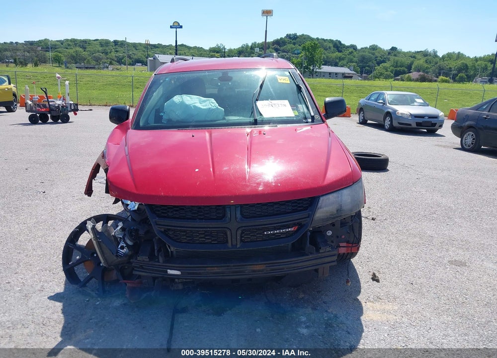 2019 DODGE JOURNEY SE VIN: 3C4PDCBB2KT687197