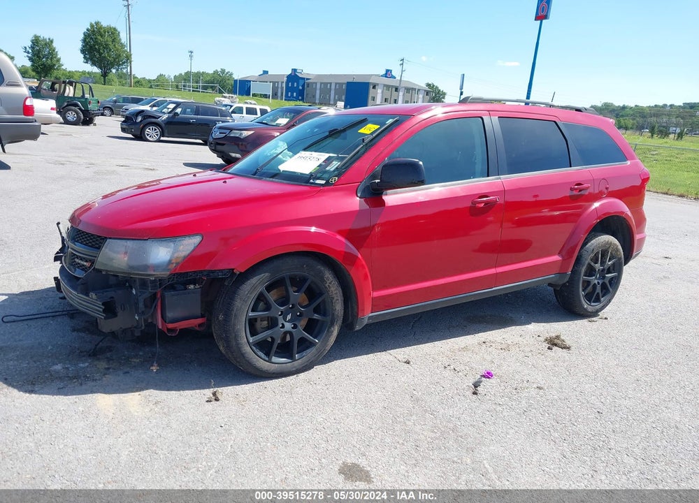 2019 DODGE JOURNEY SE VIN: 3C4PDCBB2KT687197