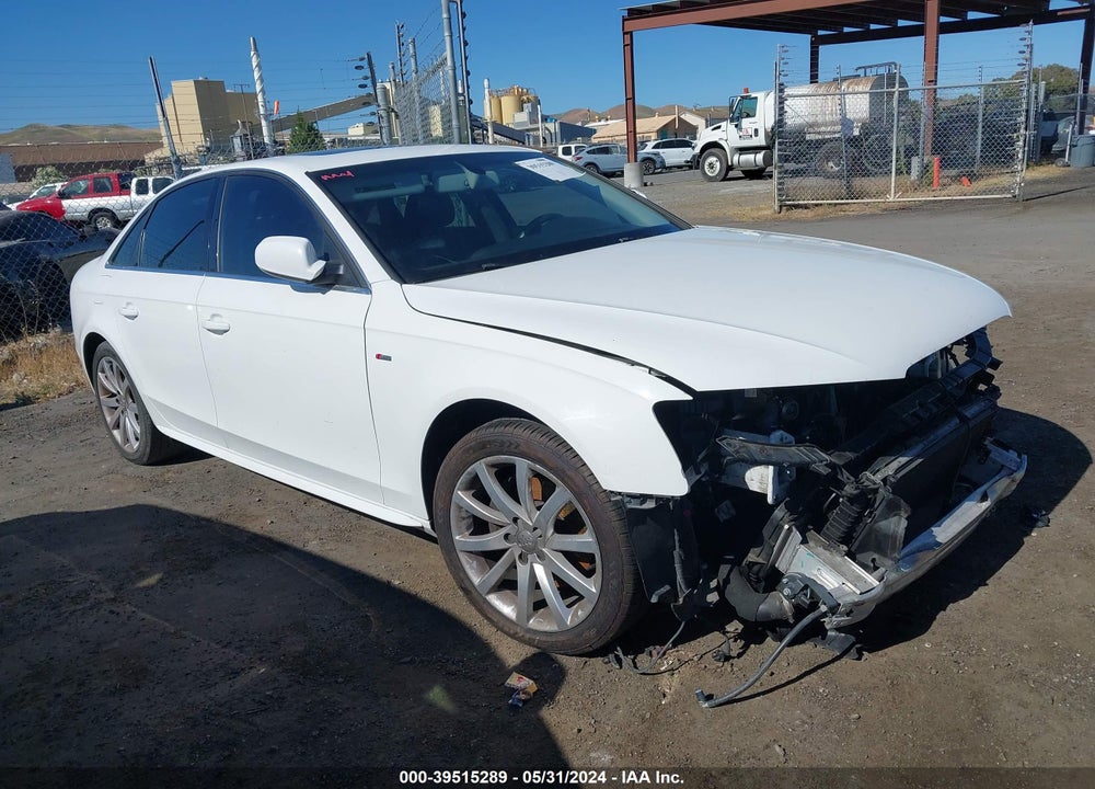 2014 AUDI A4 2.0T PREMIUM VIN: WAUAFAFL5EN002778