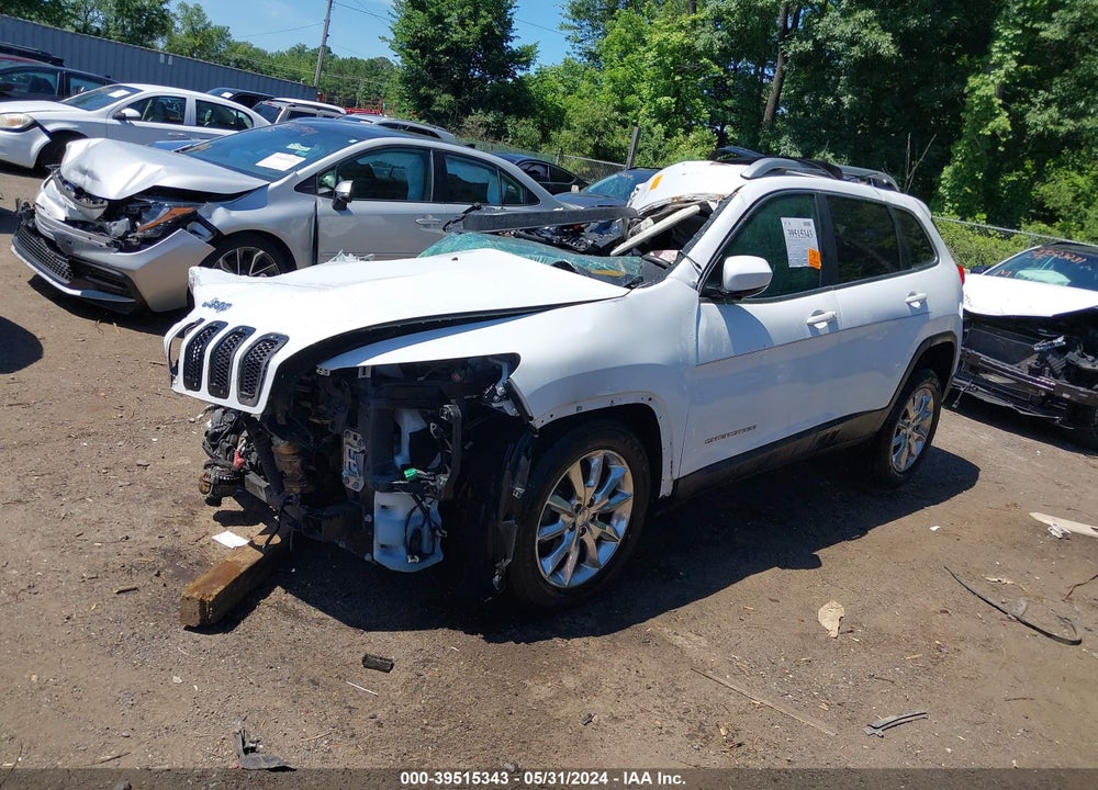 2016 JEEP CHEROKEE LIMITED VIN: 1C4PJMDS8GW102619