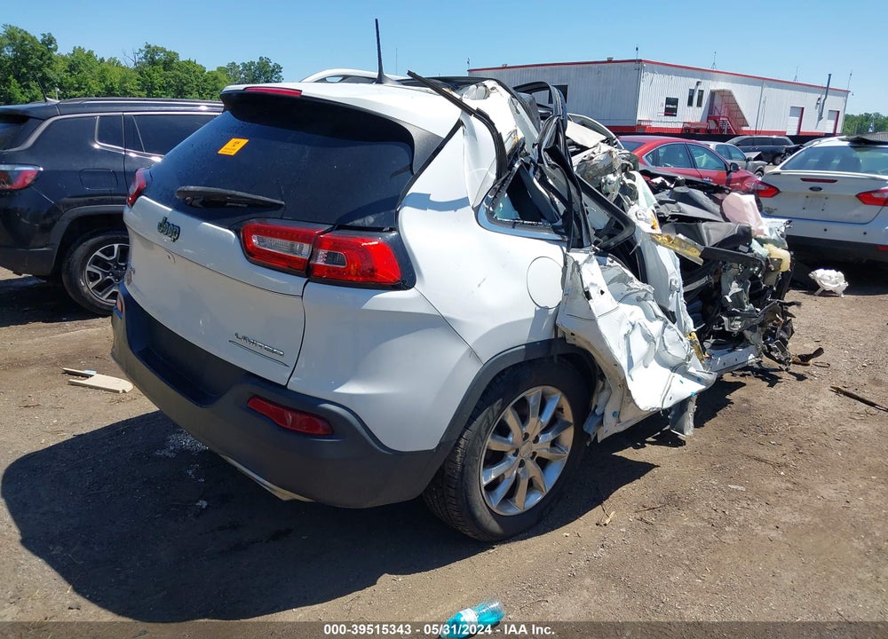 2016 JEEP CHEROKEE LIMITED VIN: 1C4PJMDS8GW102619