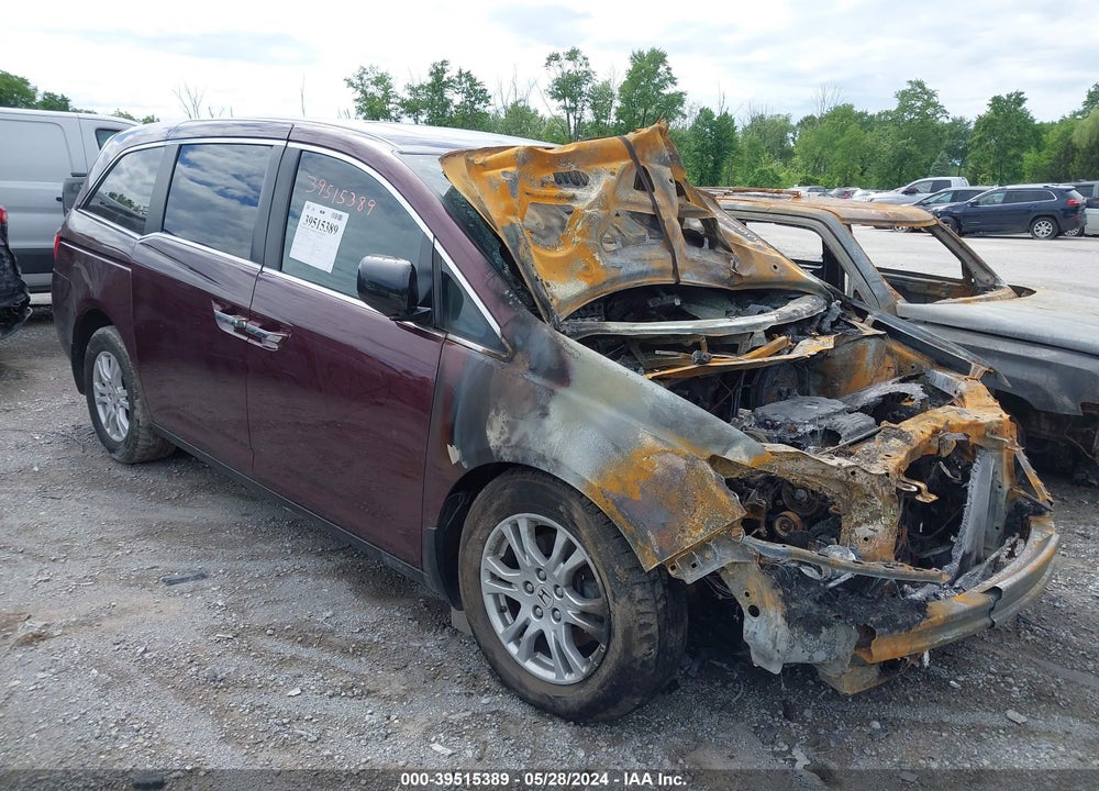2013 HONDA ODYSSEY EX-L VIN: 5FNRL5H60DB064941