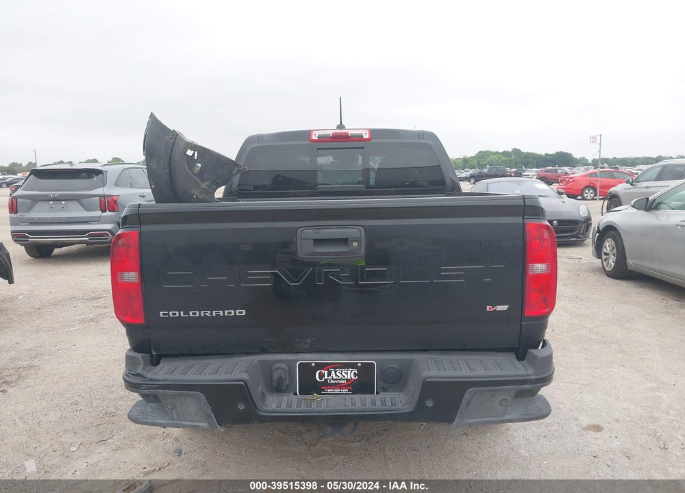 2022 CHEVROLET COLORADO 4WD SHORT BOX Z71 VIN: 1GCGTDEN2N1256885