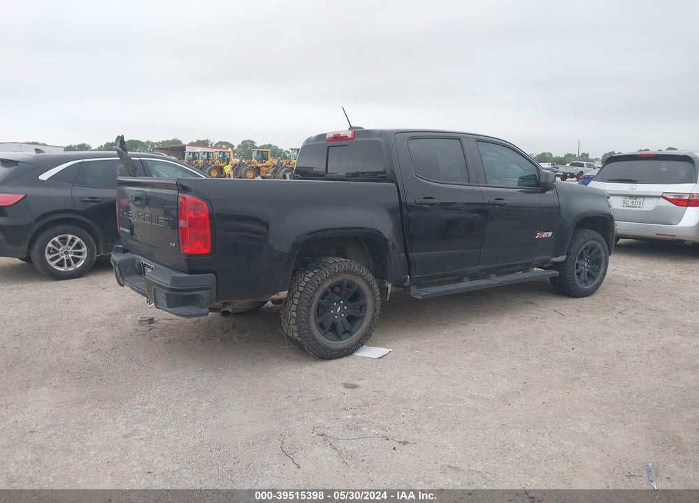 2022 CHEVROLET COLORADO 4WD SHORT BOX Z71 VIN: 1GCGTDEN2N1256885