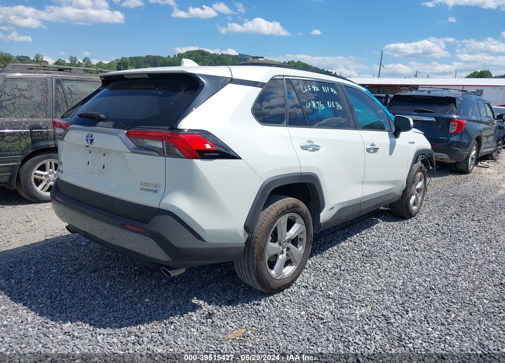 2020 TOYOTA RAV4 LIMITED HYBRID VIN: 4T3DWRFVXLU008310