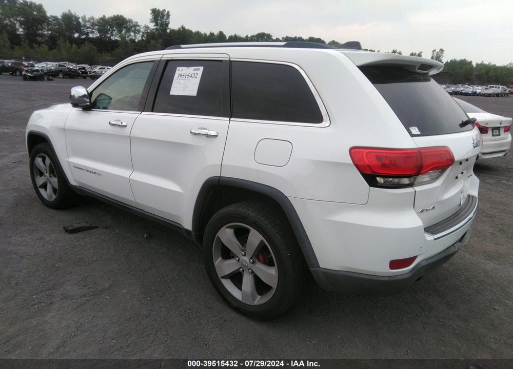 2014 JEEP GRAND CHEROKEE LIMITED VIN: 1C4RJFBG6EC356721