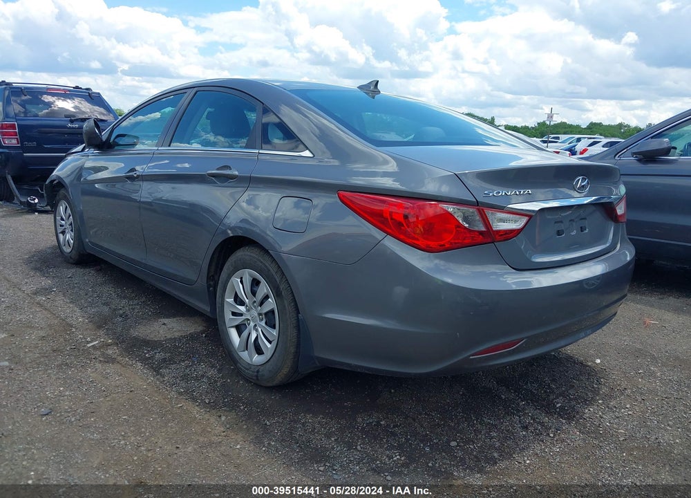2013 HYUNDAI SONATA GLS VIN: 5NPEB4AC3DH559292
