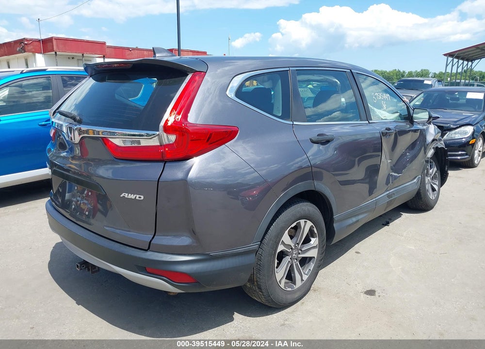 2018 HONDA CR-V LX VIN: 2HKRW6H36JH220772