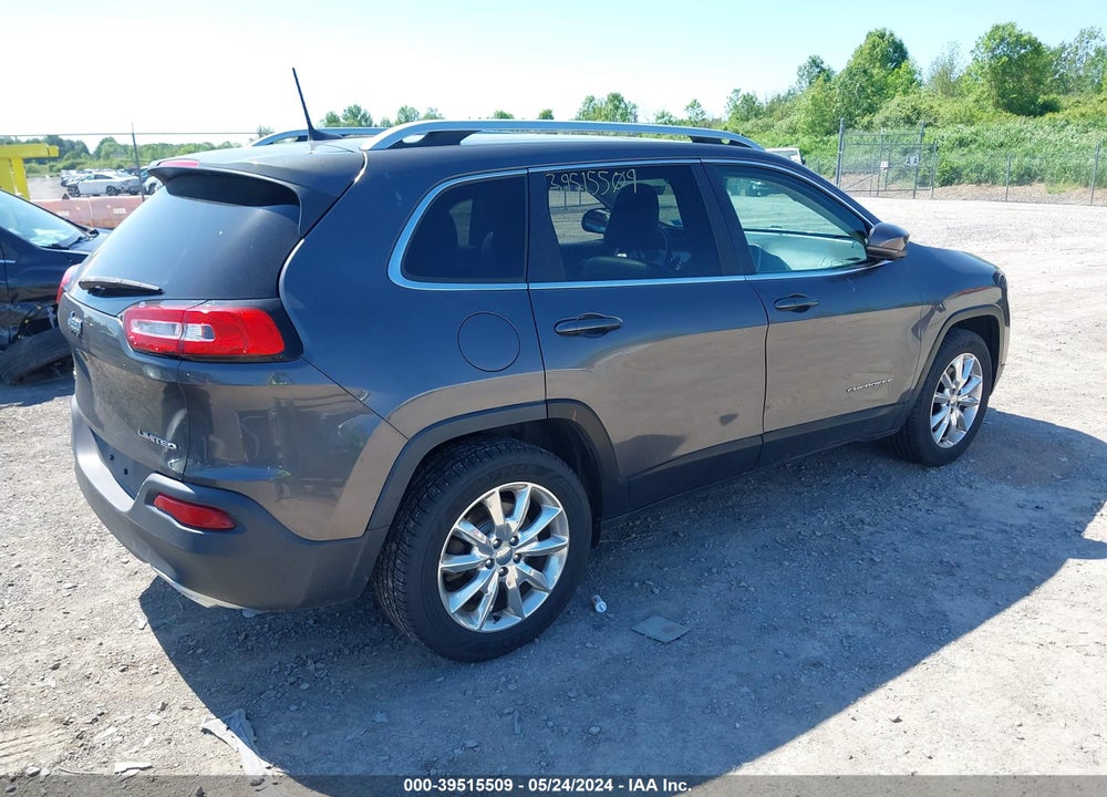 2017 JEEP CHEROKEE LIMITED 4X4 VIN: 1C4PJMDSXHW500612