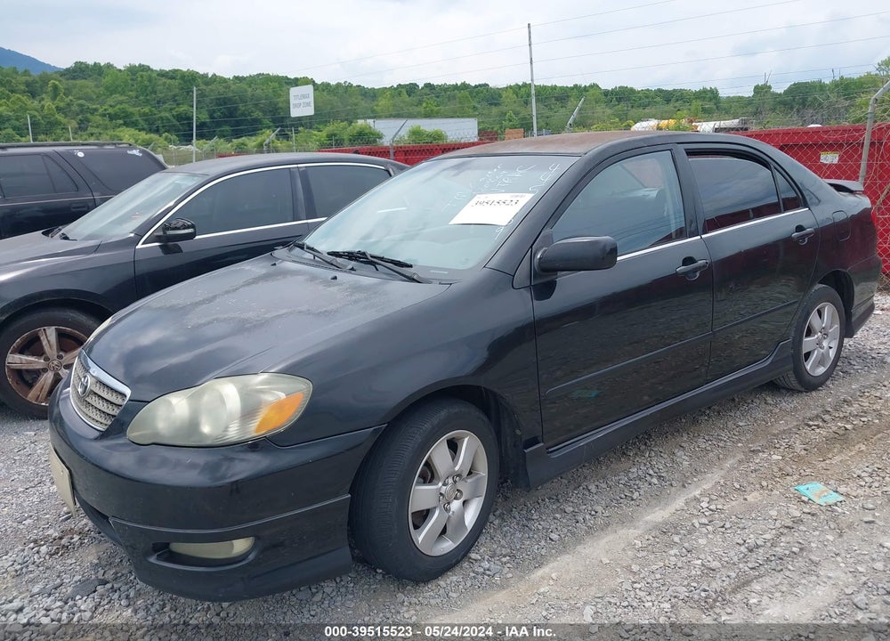 2005 TOYOTA COROLLA S VIN: 2T1BR32E25C445989