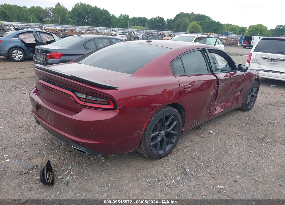 2020 DODGE CHARGER SXT RWD VIN: 2C3CDXBG0LH199799
