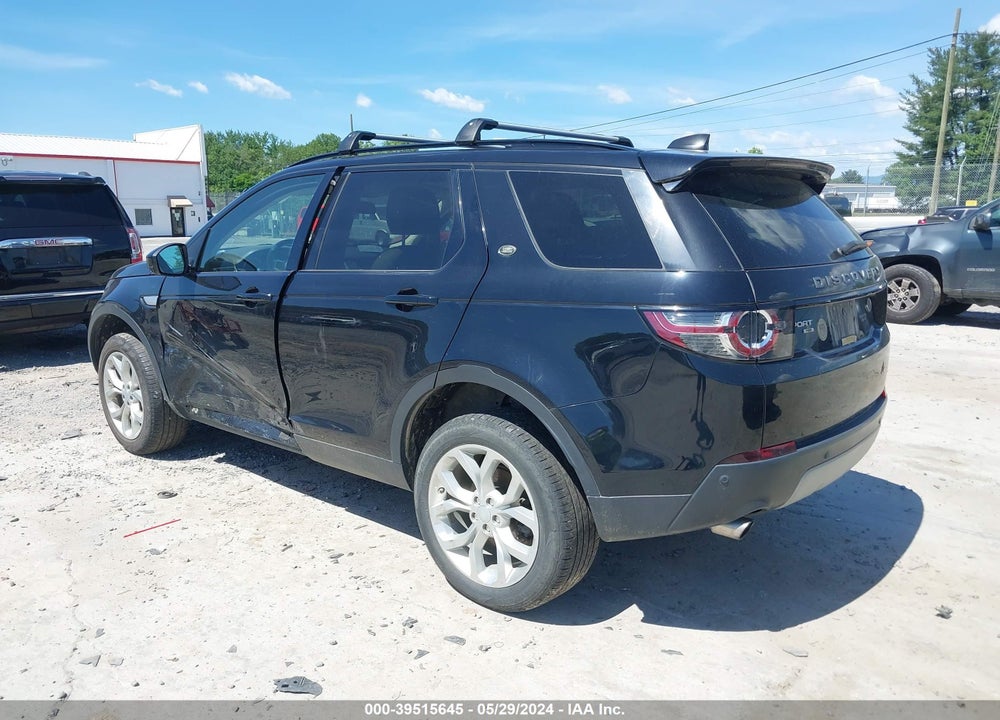 2017 LAND ROVER DISCOVERY SPORT HSE VIN: SALCR2BG0HH679945