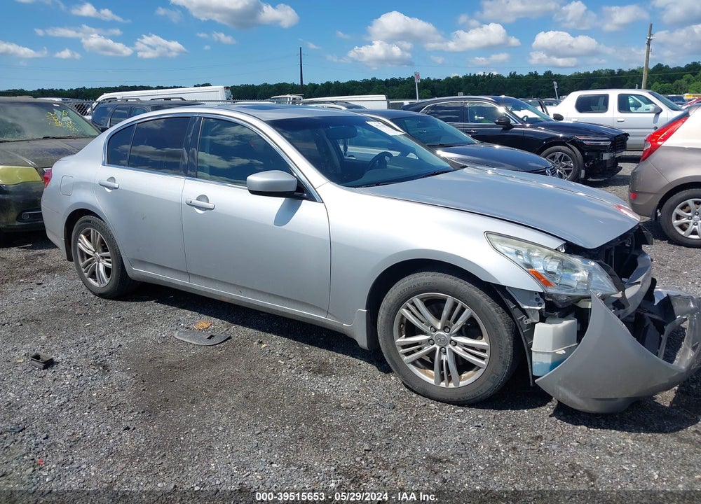2013 INFINITI G37X VIN: JN1CV6AR9DM753249