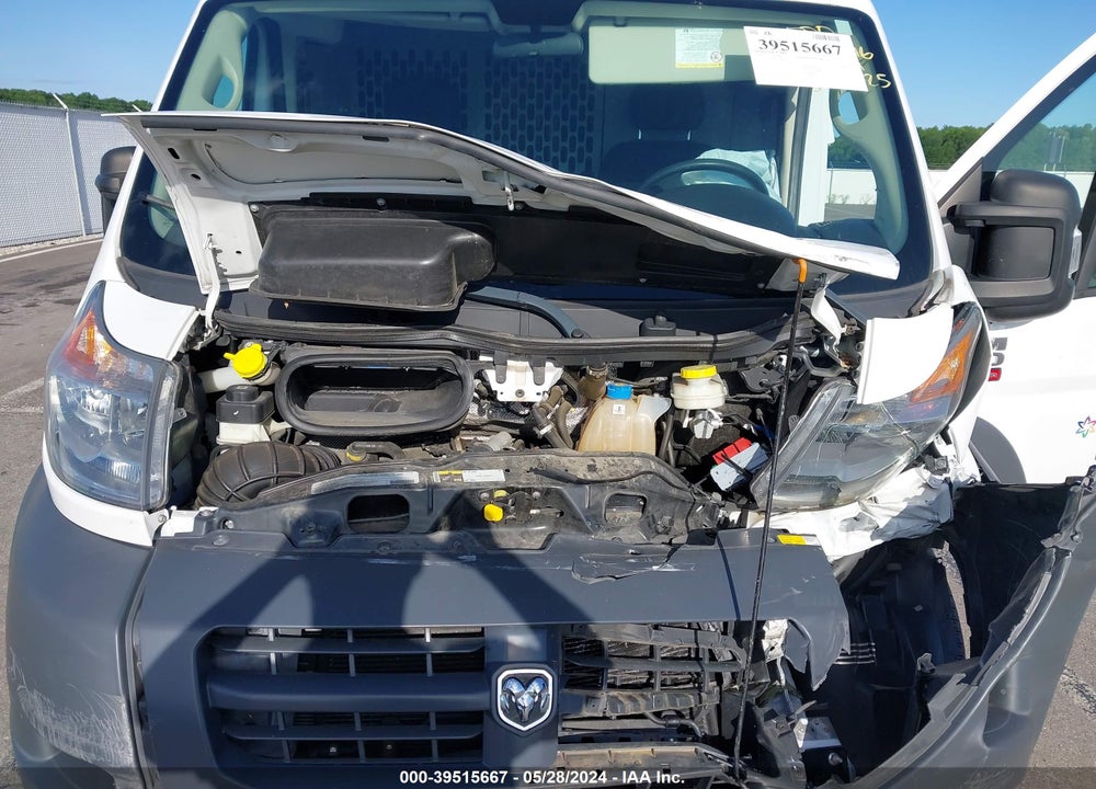2018 RAM PROMASTER 1500 LOW ROOF 118 WB VIN: 3C6TRVNGXJE128493