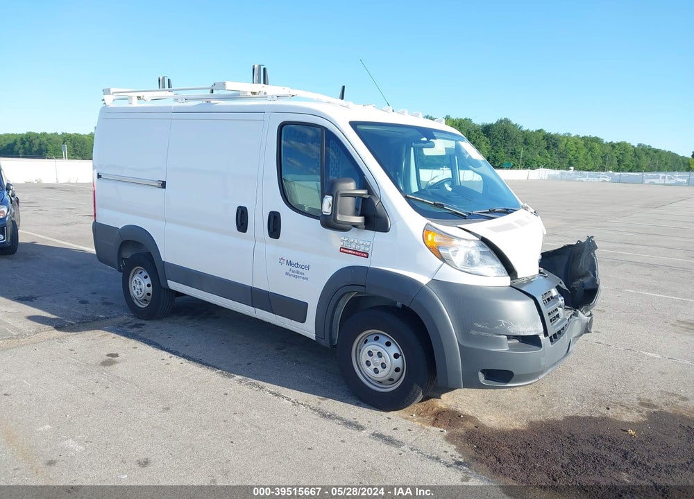 2018 RAM PROMASTER 1500 LOW ROOF 118 WB VIN: 3C6TRVNGXJE128493