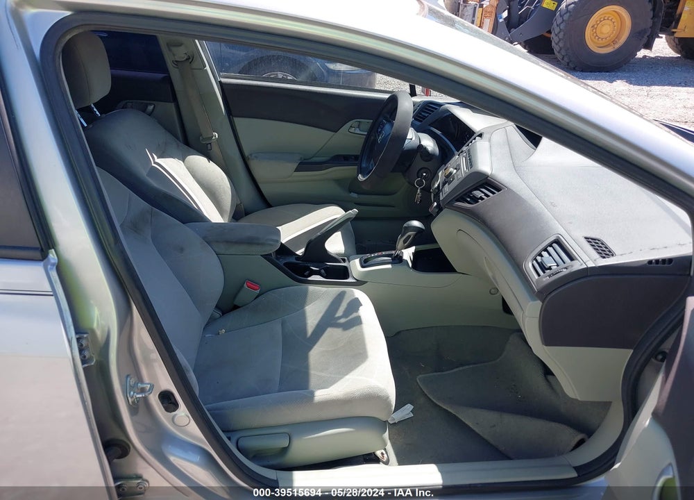 2012 HONDA CIVIC LX VIN: 2HGFB2F57CH335289