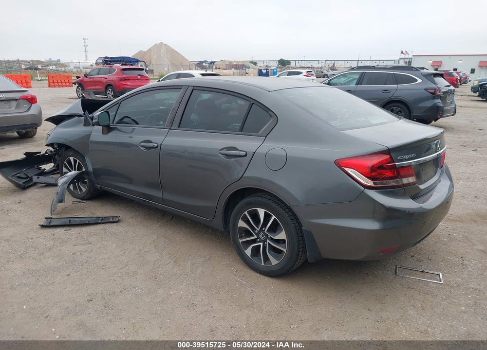2013 HONDA CIVIC EX VIN: 2HGFB2F82DH520670