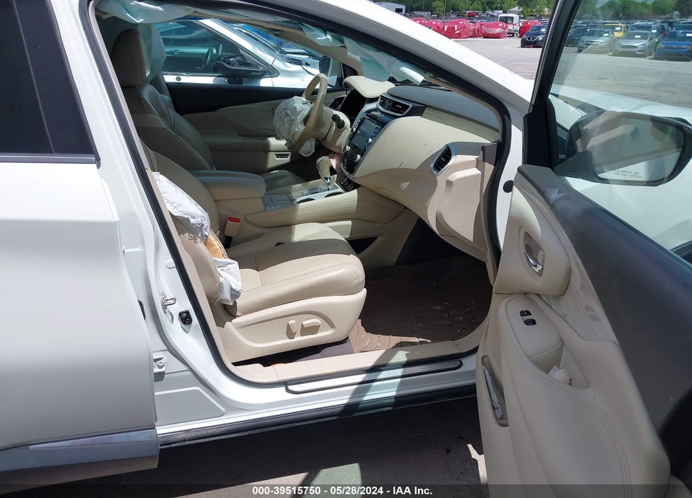 2016 NISSAN MURANO PLATINUM VIN: 5N1AZ2MH8GN141834
