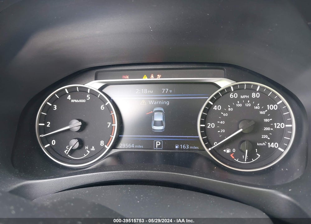 2022 NISSAN ALTIMA SV INTELLIGENT AWD VIN: 1N4BL4DW5NN358880