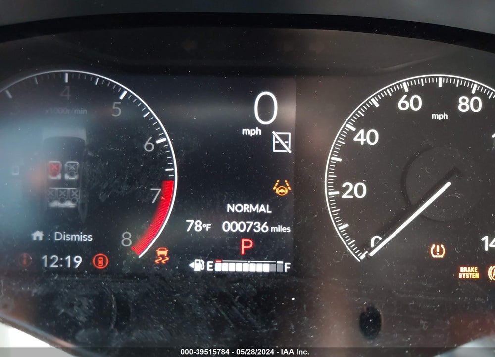 2024 HONDA HR-V 2WD LX VIN: 3CZRZ1H34RM752161