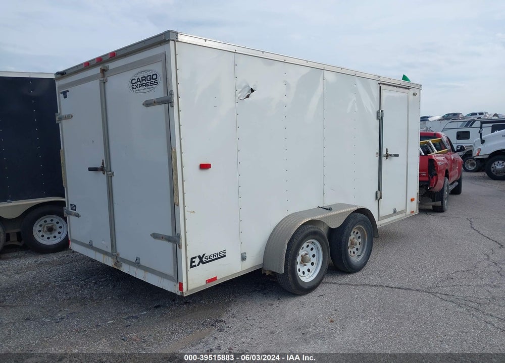 2017 LGS INDUSTRIES EX EXPRESS UTILITY T VIN: 53BCTEA25HA029440