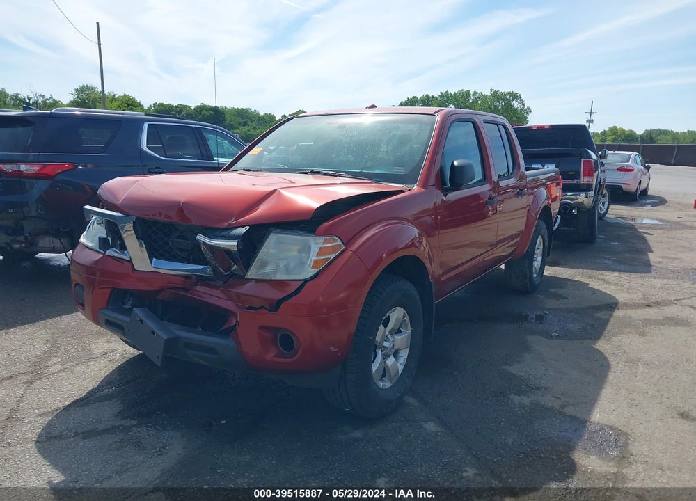 2012 NISSAN FRONTIER SV VIN: 1N6AD0EV7CC446210