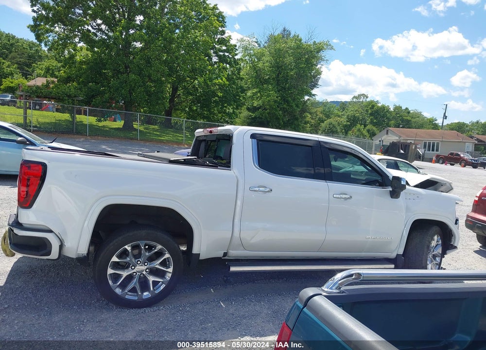 2022 GMC SIERRA 1500 4WD SHORT BOX DENALI VIN: 3GTUUGEL6NG675274