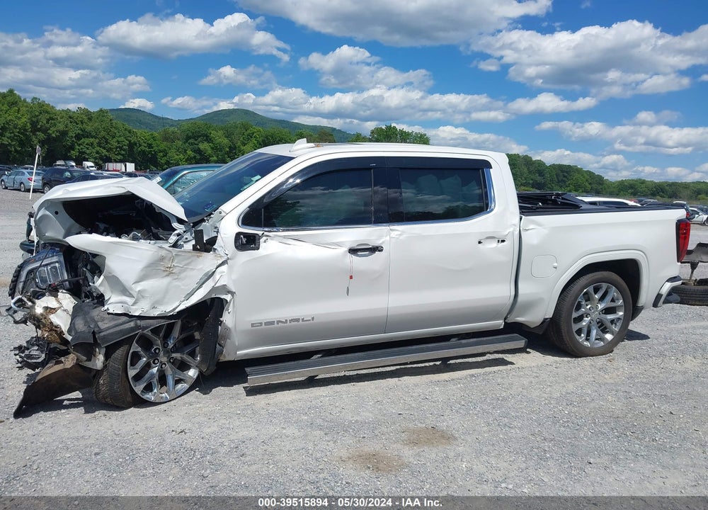 2022 GMC SIERRA 1500 4WD SHORT BOX DENALI VIN: 3GTUUGEL6NG675274