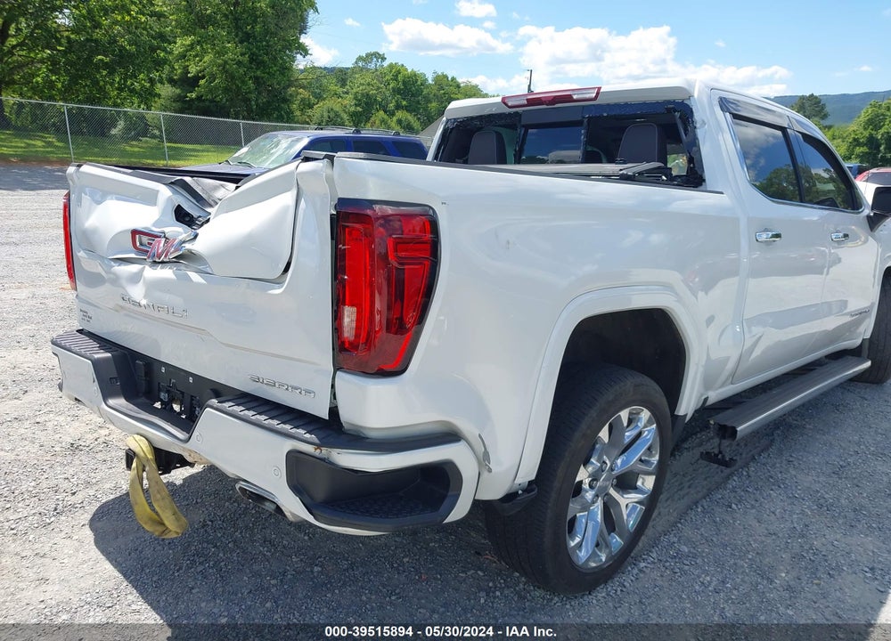 2022 GMC SIERRA 1500 4WD SHORT BOX DENALI VIN: 3GTUUGEL6NG675274