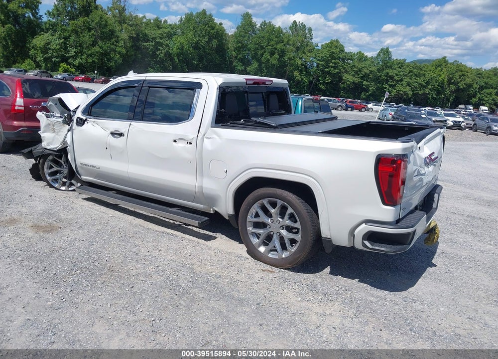 2022 GMC SIERRA 1500 4WD SHORT BOX DENALI VIN: 3GTUUGEL6NG675274