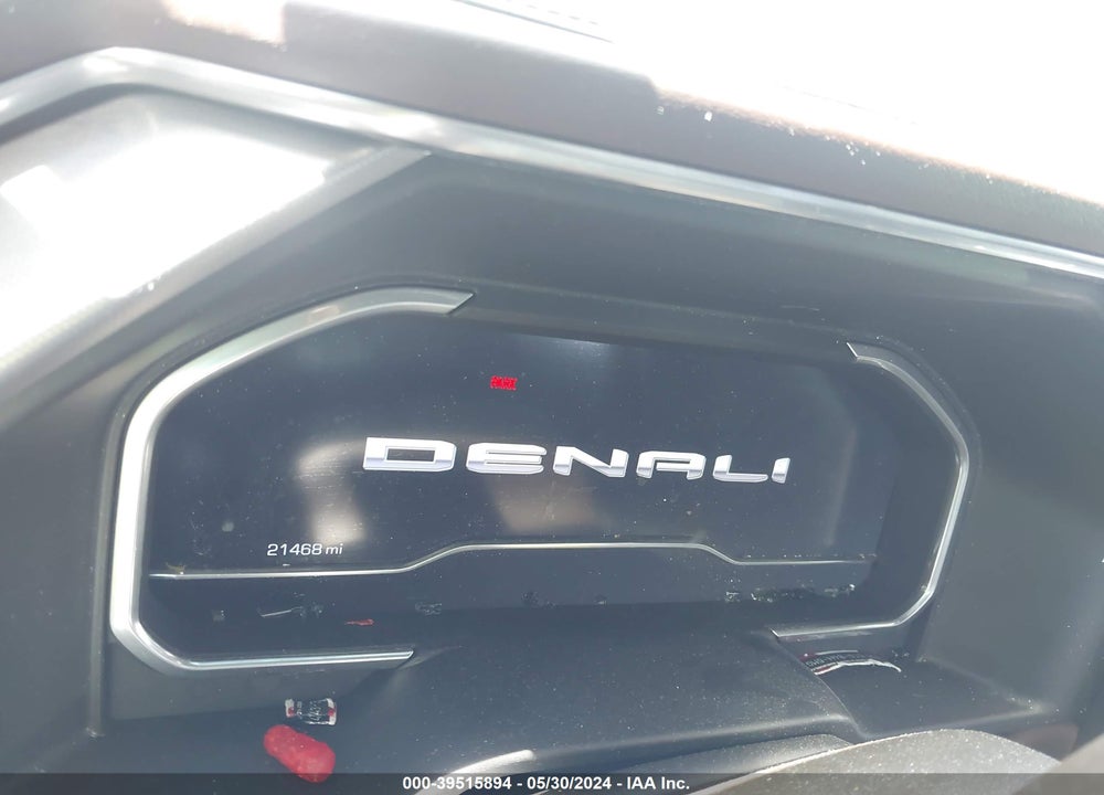 2022 GMC SIERRA 1500 4WD SHORT BOX DENALI VIN: 3GTUUGEL6NG675274