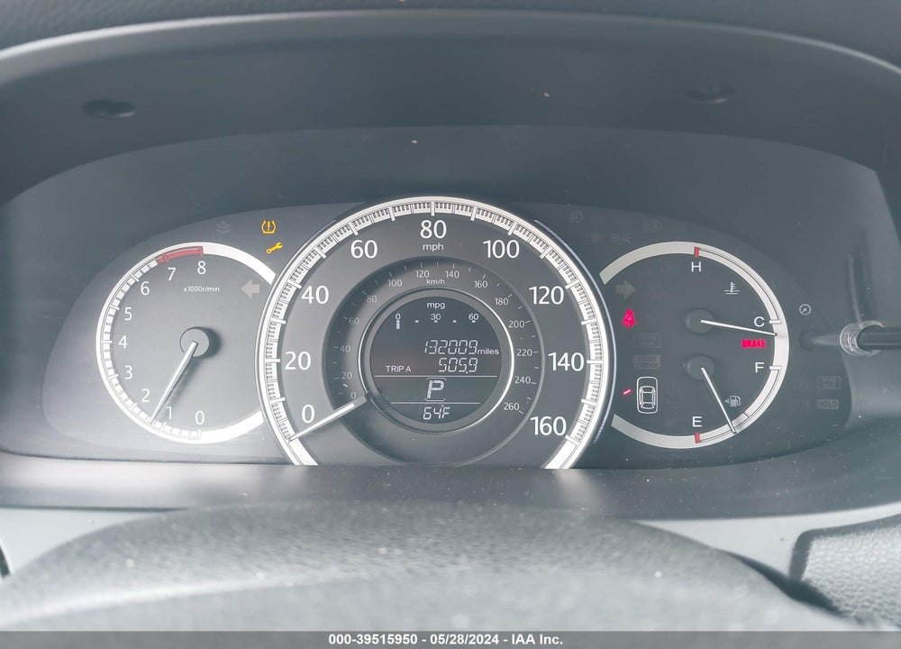 2013 HONDA ACCORD EX-L VIN: 1HGCR2F8XDA006594