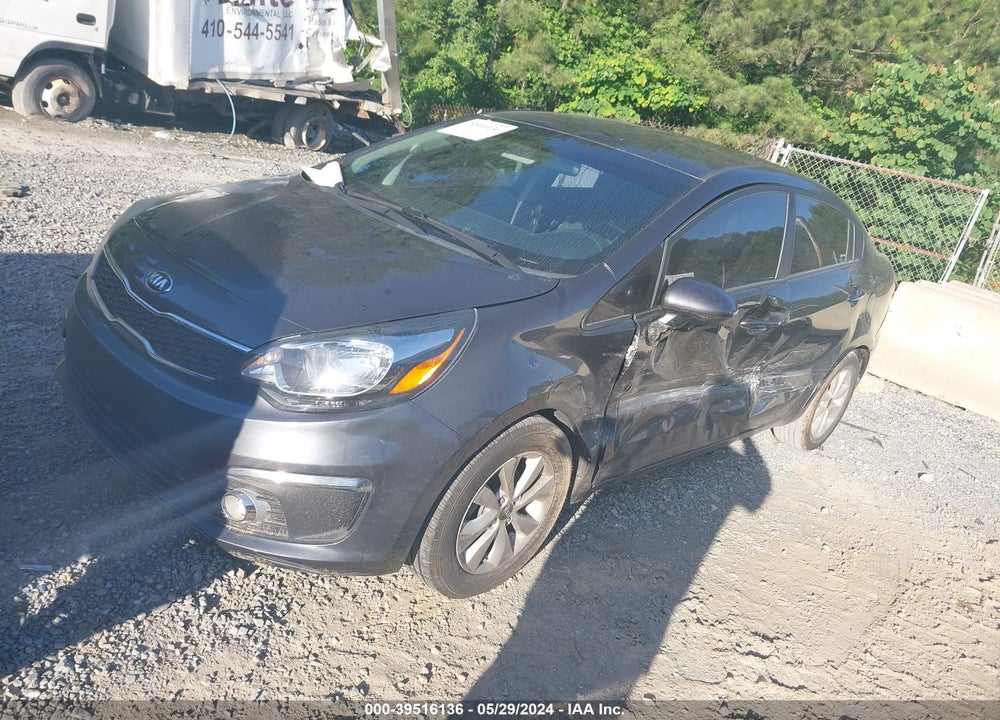 2016 KIA RIO EX VIN: KNADN4A30G6575321