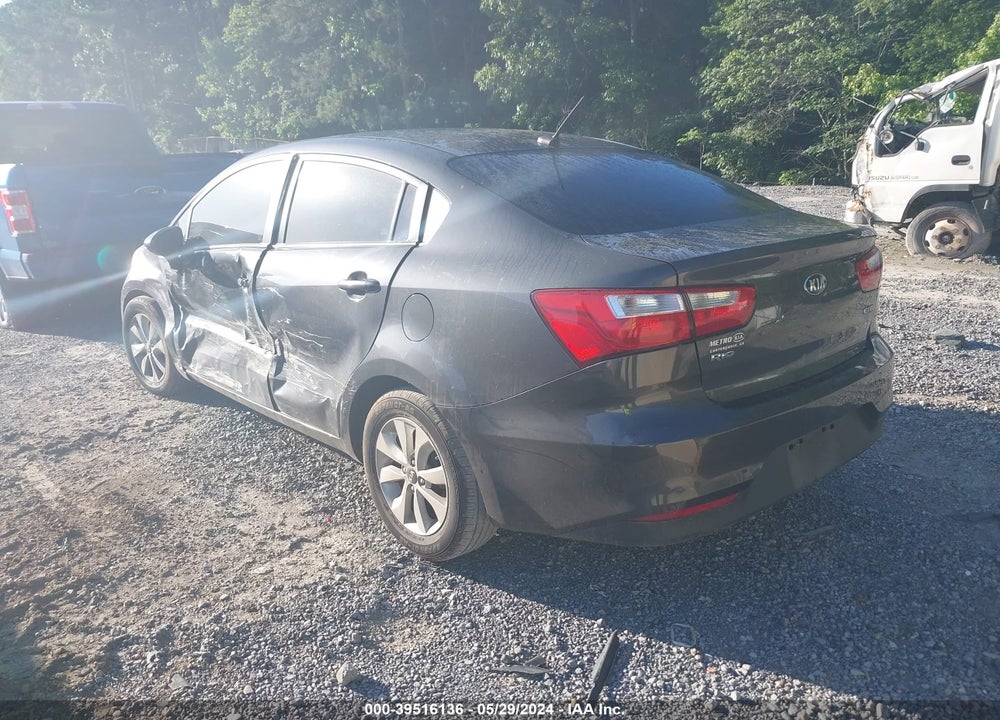 2016 KIA RIO EX VIN: KNADN4A30G6575321