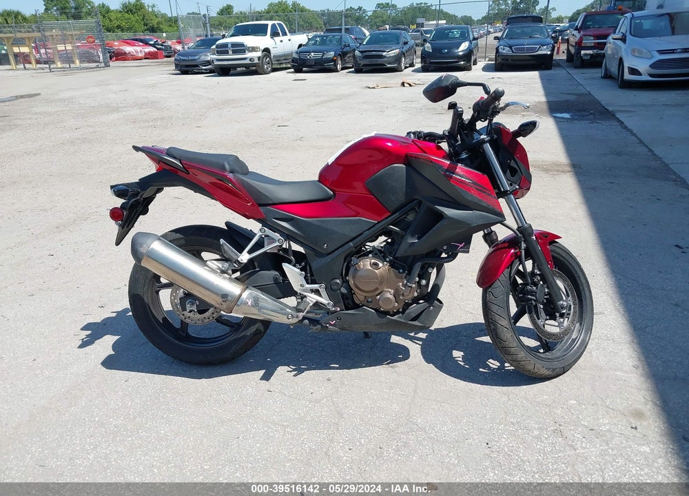 2018 HONDA CB300 F VIN: MLHNC5216J5400808