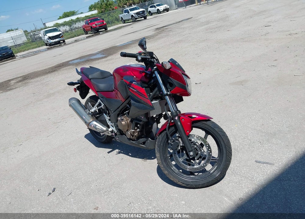2018 HONDA CB300 F VIN: MLHNC5216J5400808
