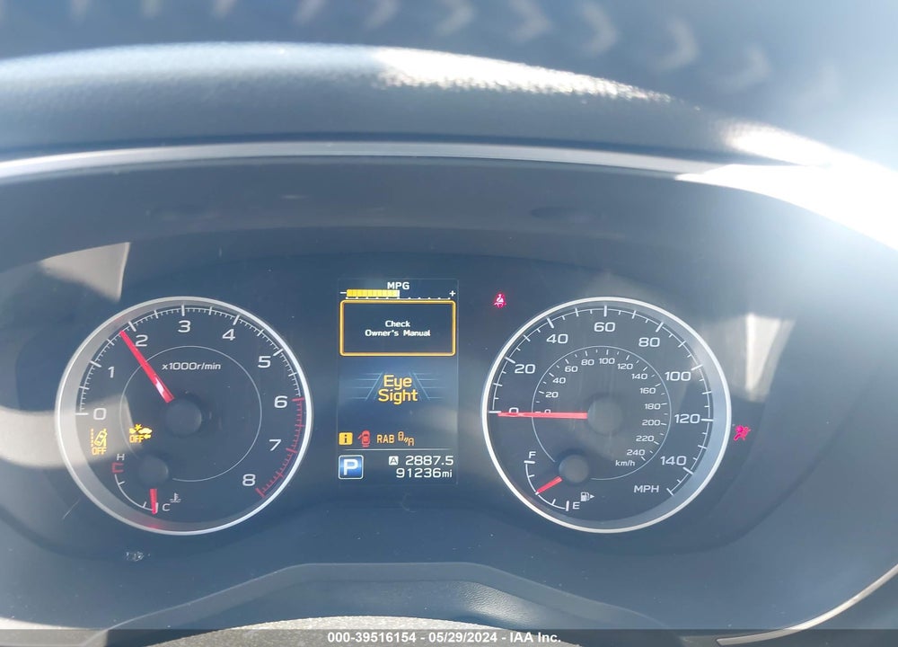 2019 SUBARU ASCENT PREMIUM VIN: 4S4WMAFD0K3427920