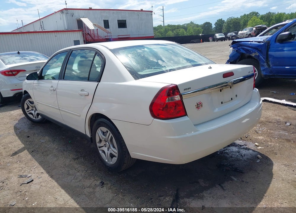 2007 CHEVROLET MALIBU LS VIN: 1G1ZS58N77F215762
