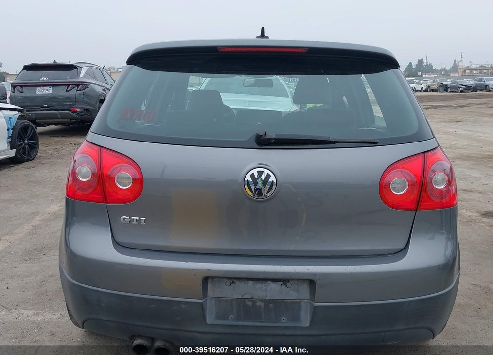 2009 VOLKSWAGEN GTI 4-DOOR VIN: WVWHD91K29W148396
