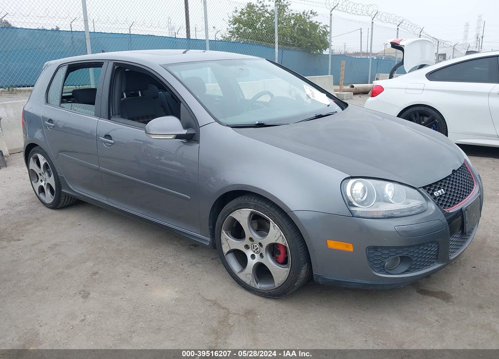 2009 VOLKSWAGEN GTI 4-DOOR VIN: WVWHD91K29W148396